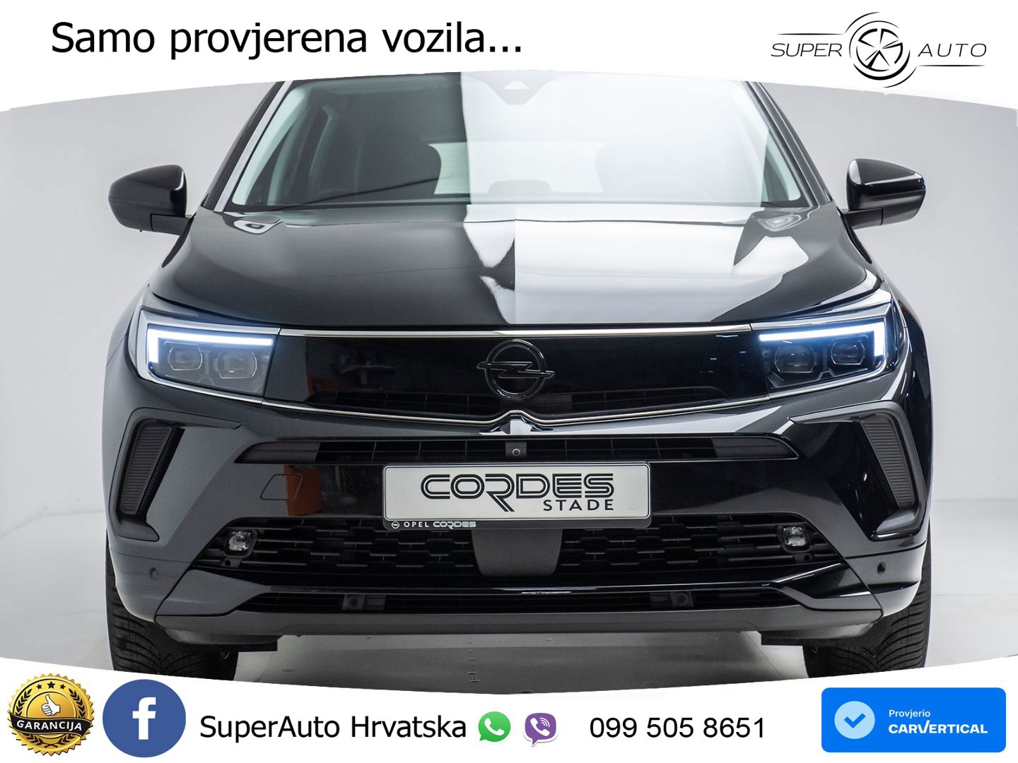Opel Grandland 1.2i Turbo (130 KS) Automatic GS LED+GR SJED+ACC