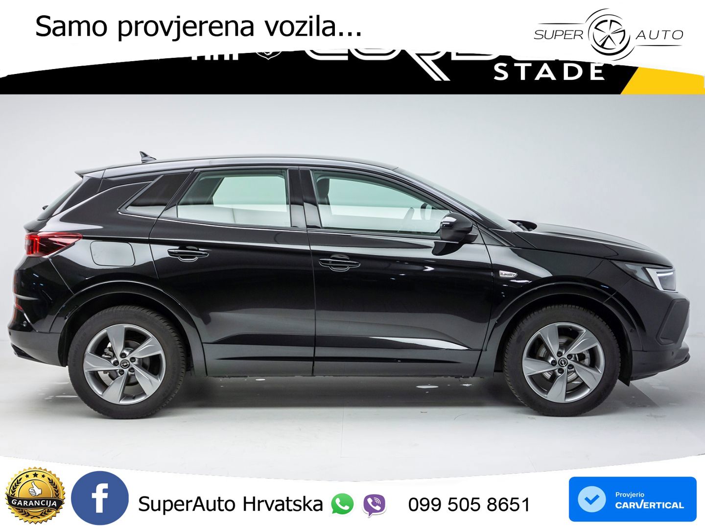 Opel Grandland 1.2i Turbo (130 KS) Automatic GS LED+GR SJED+ACC