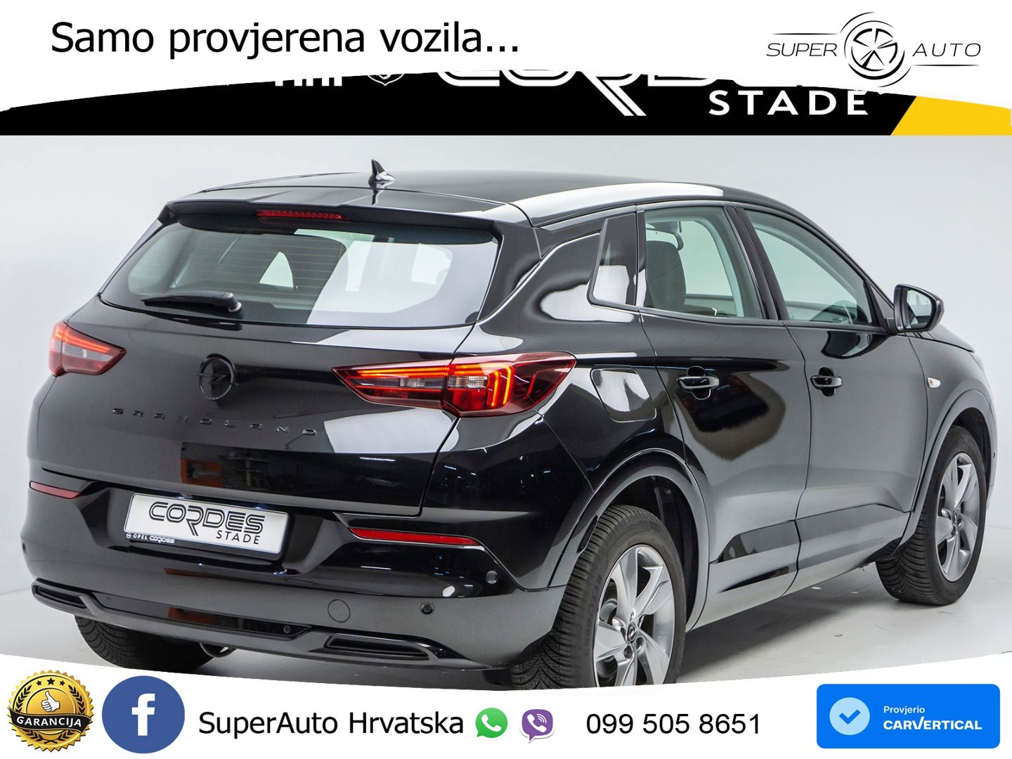 Opel Grandland 1.2i Turbo (130 KS) Automatic GS LED+GR SJED+ACC