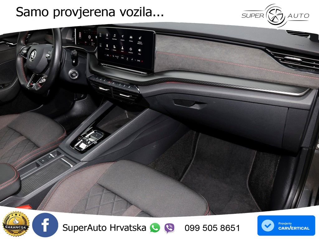 Škoda Octavia Combi RS 2.0 TDI (200 KS) DSG LED+GR SJED+ACC