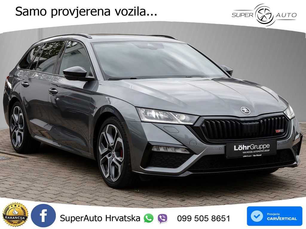 Škoda Octavia Combi RS 2.0 TDI (200 KS) DSG LED+GR SJED+ACC