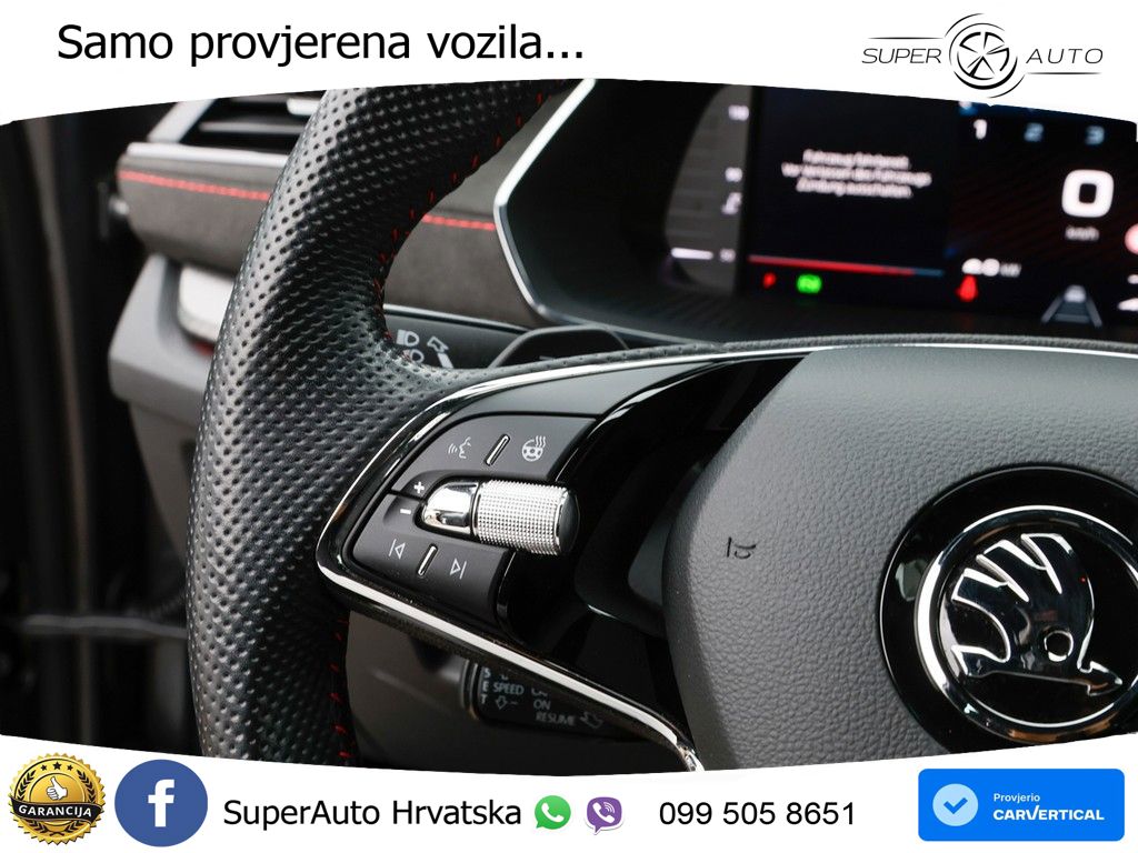 Škoda Octavia Combi RS 2.0 TDI (200 KS) DSG LED+GR SJED+ACC