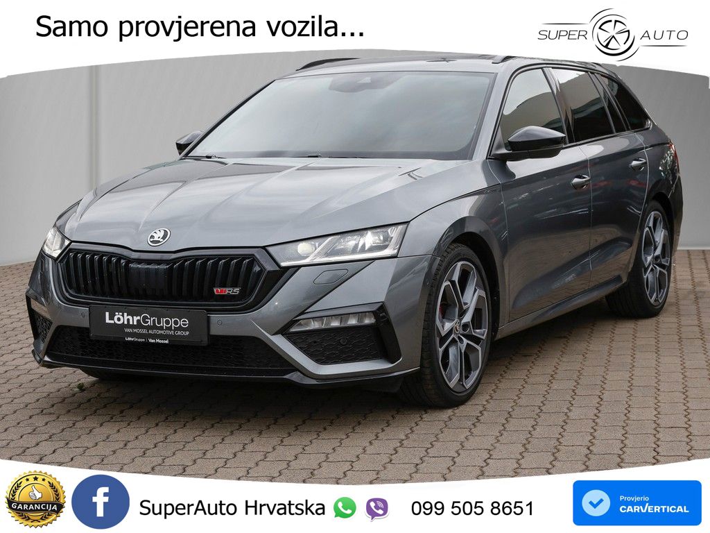 Škoda Octavia Combi RS 2.0 TDI (200 KS) DSG LED+GR SJED+ACC
