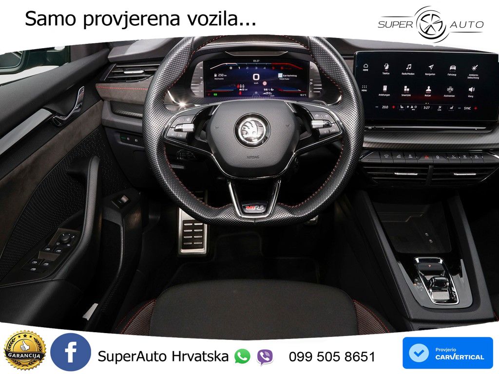 Škoda Octavia Combi RS 2.0 TDI (200 KS) DSG LED+GR SJED+ACC