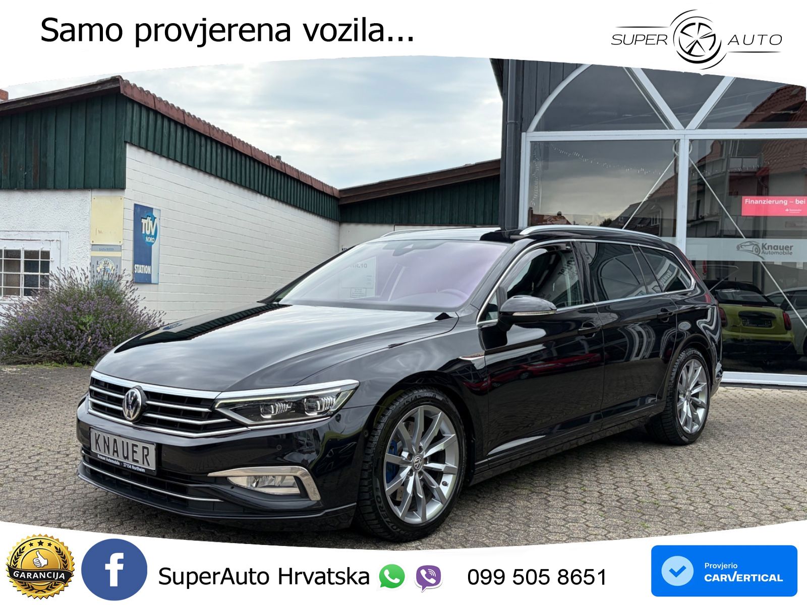 Volkswagen Passat Variant 2.0 TDI (190 KS) DSG Highline LED+GR SJED+ACC
