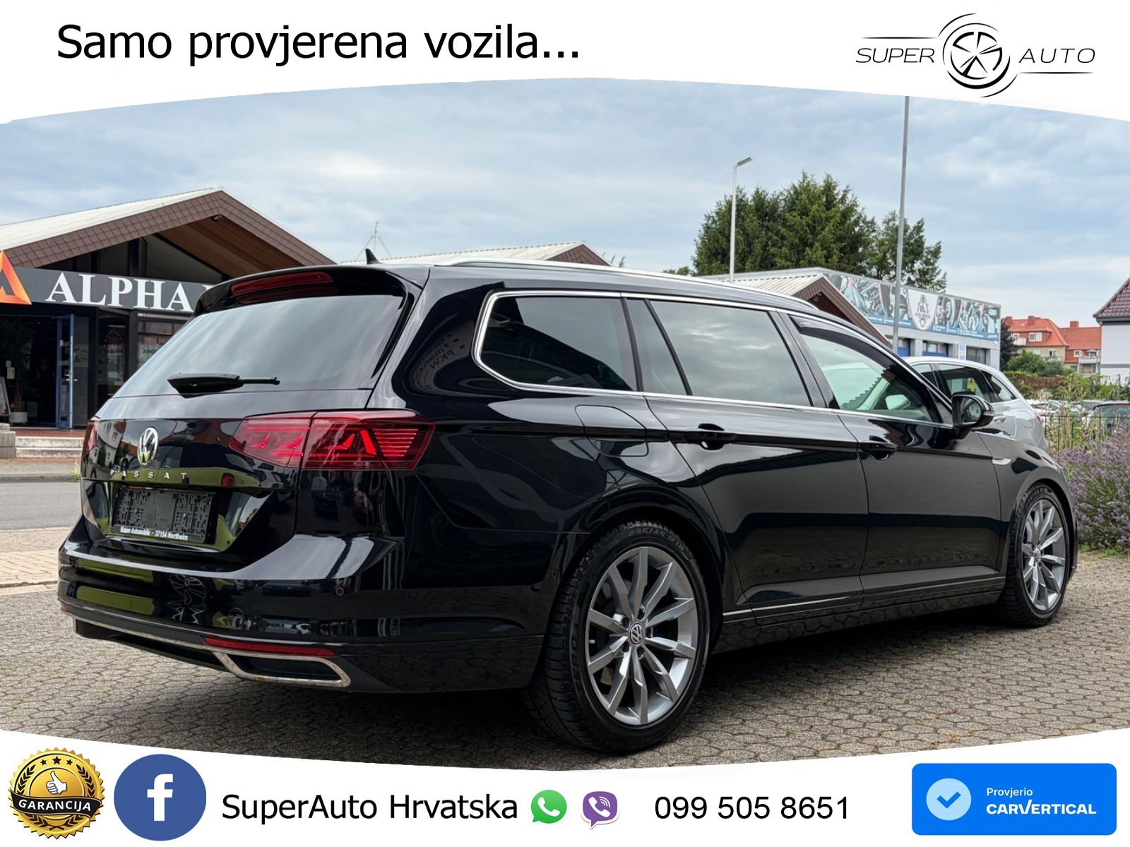 Volkswagen Passat Variant 2.0 TDI (190 KS) DSG Highline LED+GR SJED+ACC