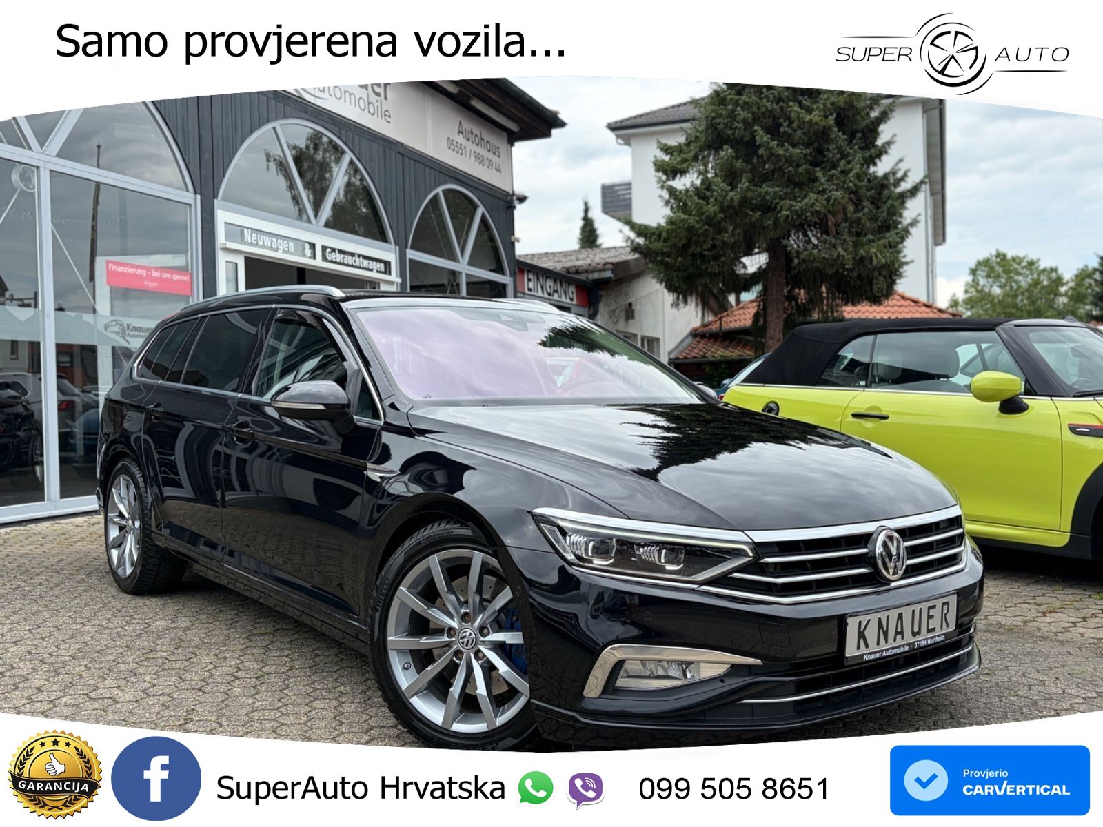 Volkswagen Passat Variant 2.0 TDI (190 KS) DSG Highline LED+GR SJED+ACC