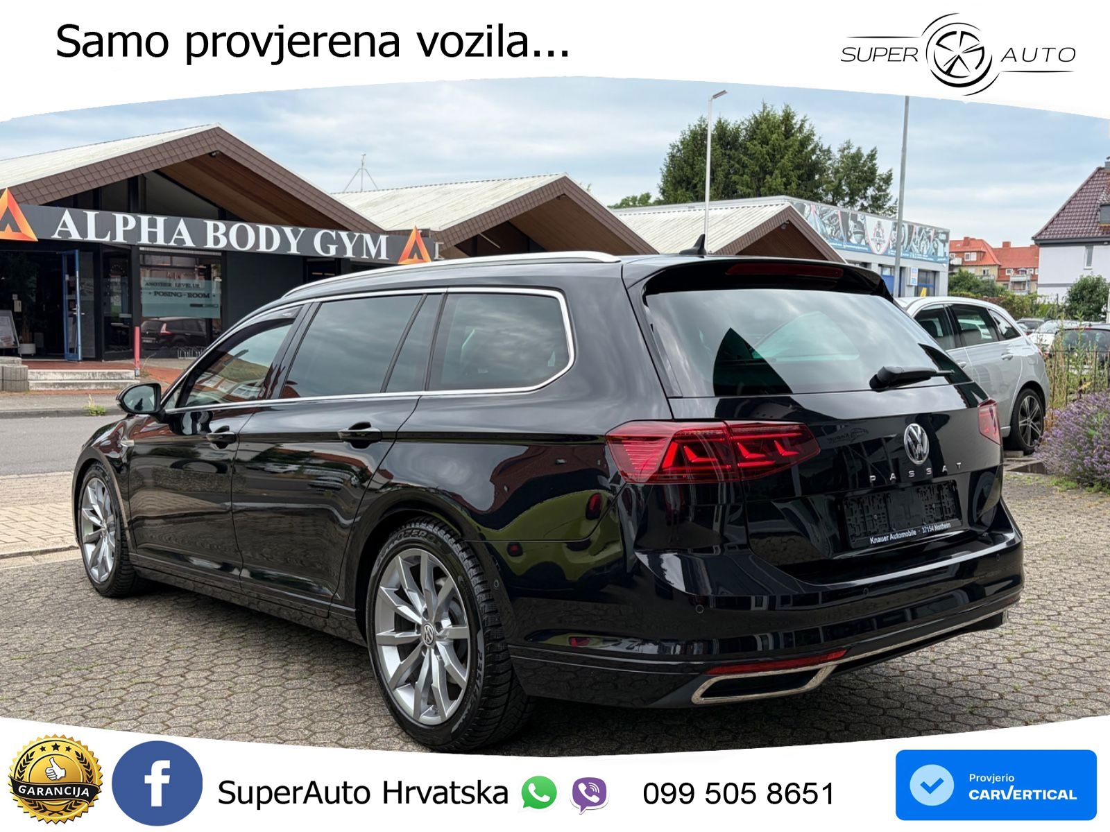 Volkswagen Passat Variant 2.0 TDI (190 KS) DSG Highline LED+GR SJED+ACC