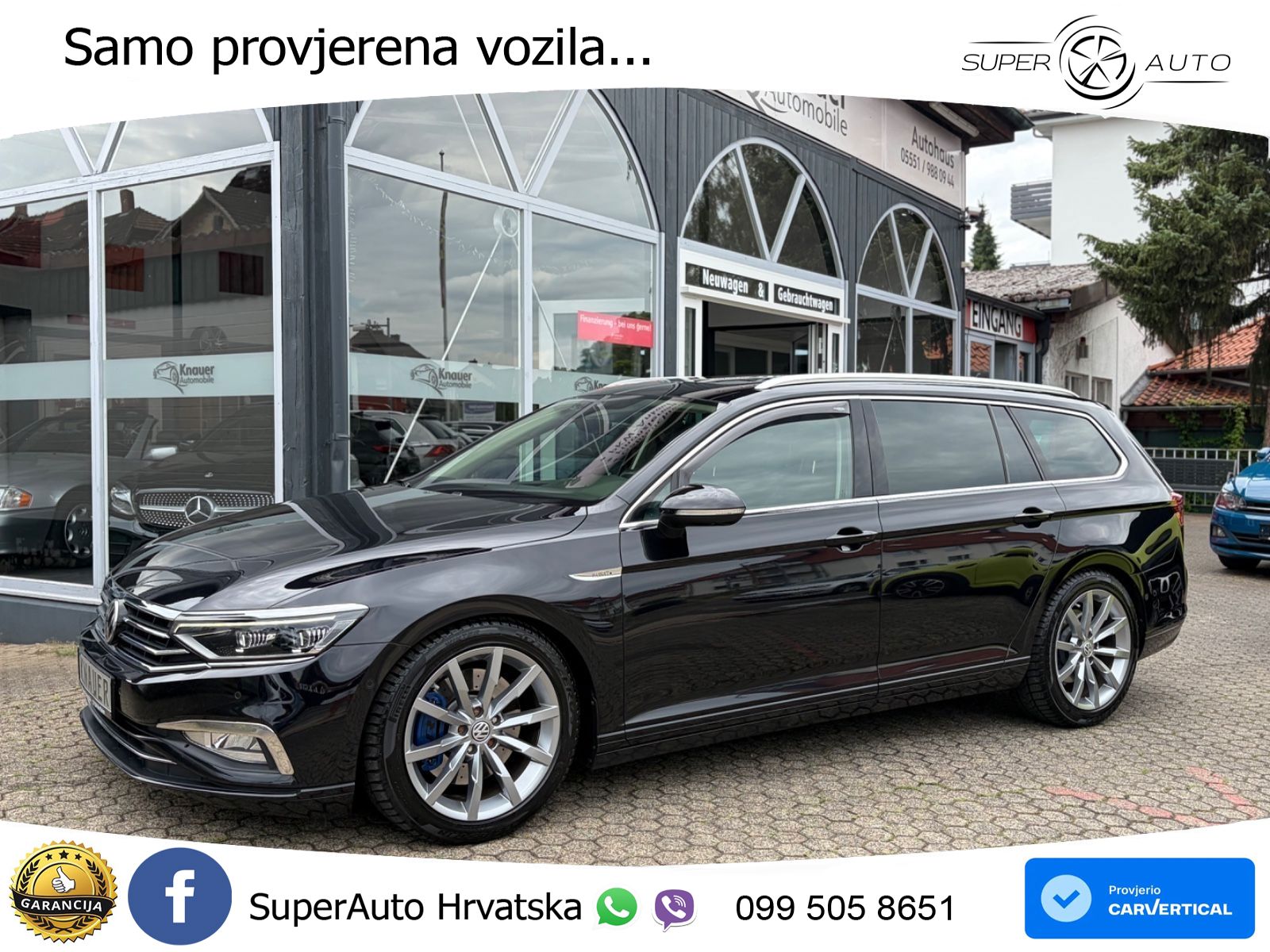 Volkswagen Passat Variant 2.0 TDI (190 KS) DSG Highline LED+GR SJED+ACC