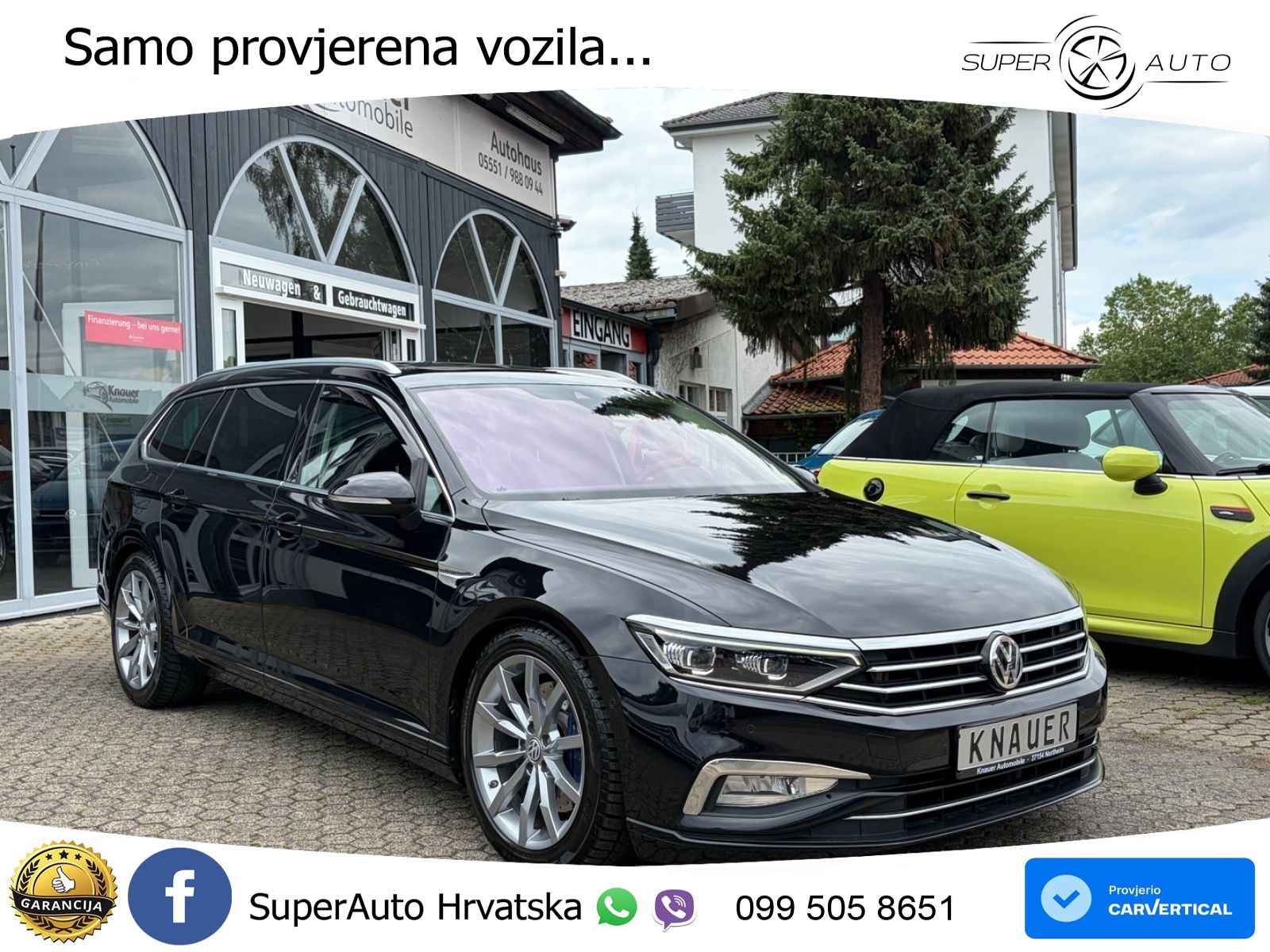 Volkswagen Passat Variant 2.0 TDI (190 KS) DSG Highline LED+GR SJED+ACC