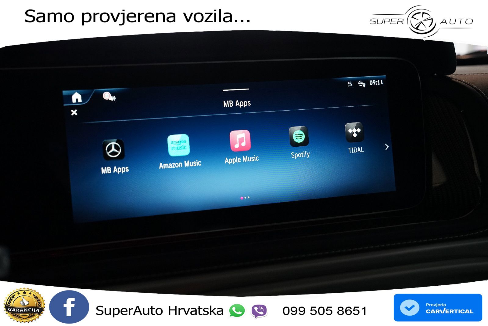 Mercedes AMG G 63 Long V8 (585 KS) 4MATIC 9G-TRONIC AMG SPEEDSHIFT TCT Superior LED+GR SJED+ACC