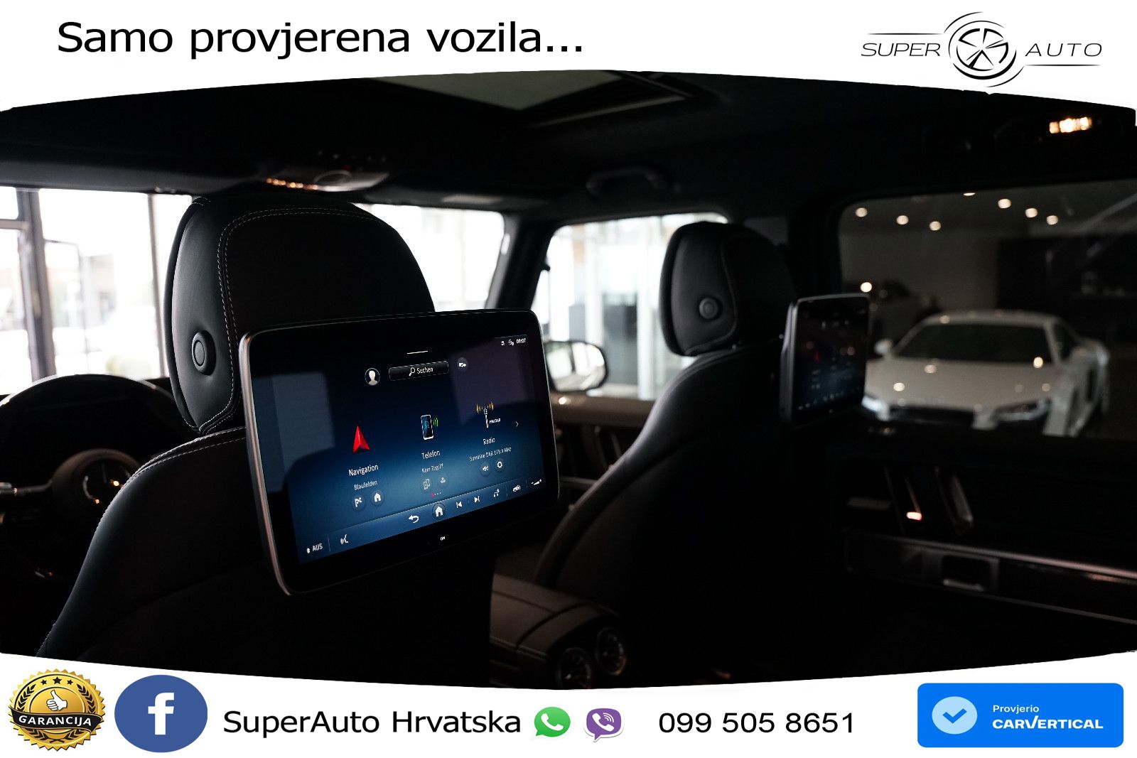 Mercedes AMG G 63 Long V8 (585 KS) 4MATIC 9G-TRONIC AMG SPEEDSHIFT TCT Superior LED+GR SJED+ACC