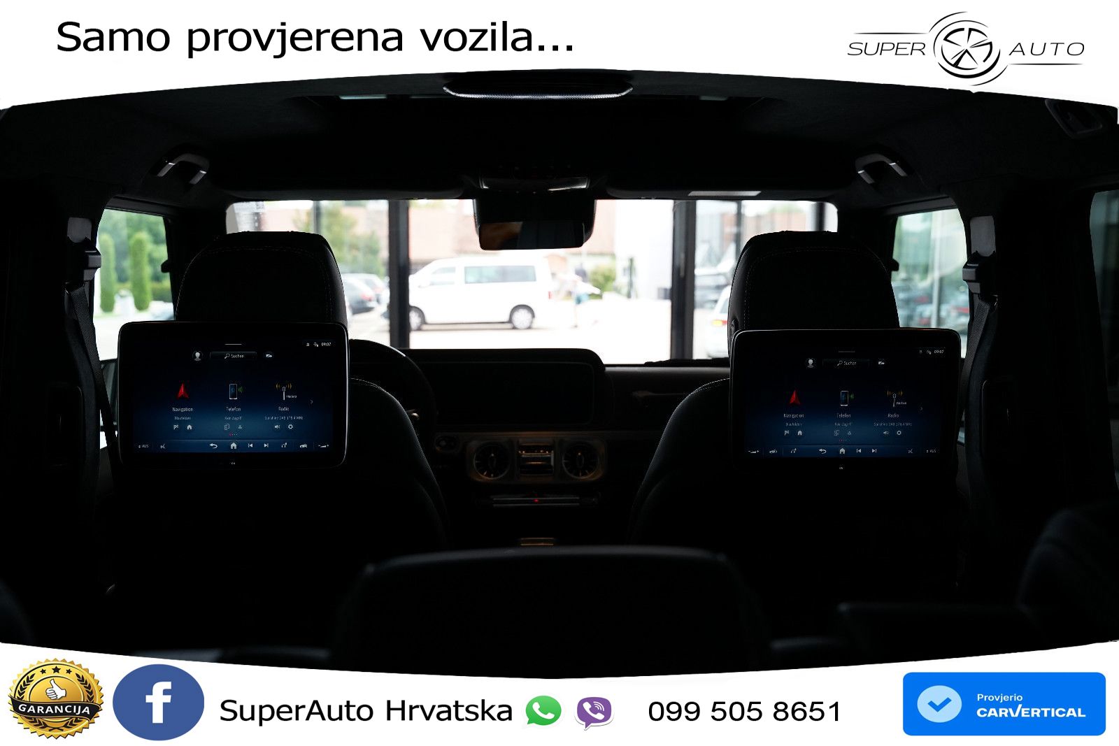 Mercedes AMG G 63 Long V8 (585 KS) 4MATIC 9G-TRONIC AMG SPEEDSHIFT TCT Superior LED+GR SJED+ACC