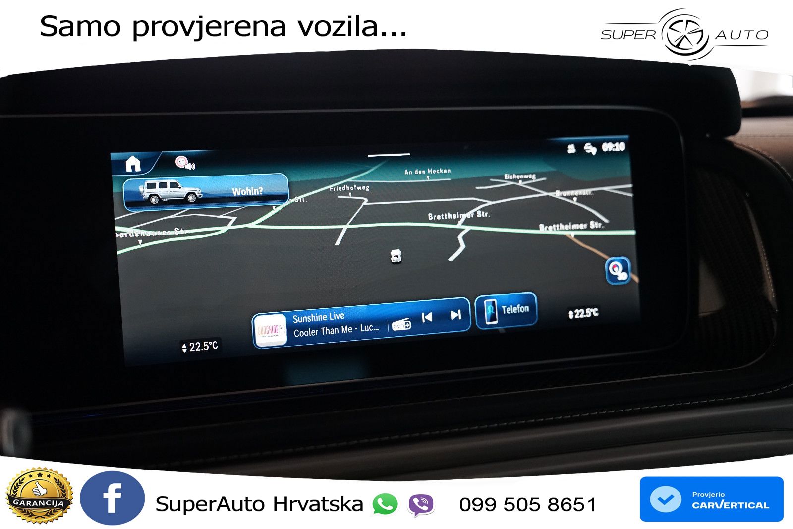 Mercedes AMG G 63 Long V8 (585 KS) 4MATIC 9G-TRONIC AMG SPEEDSHIFT TCT Superior LED+GR SJED+ACC