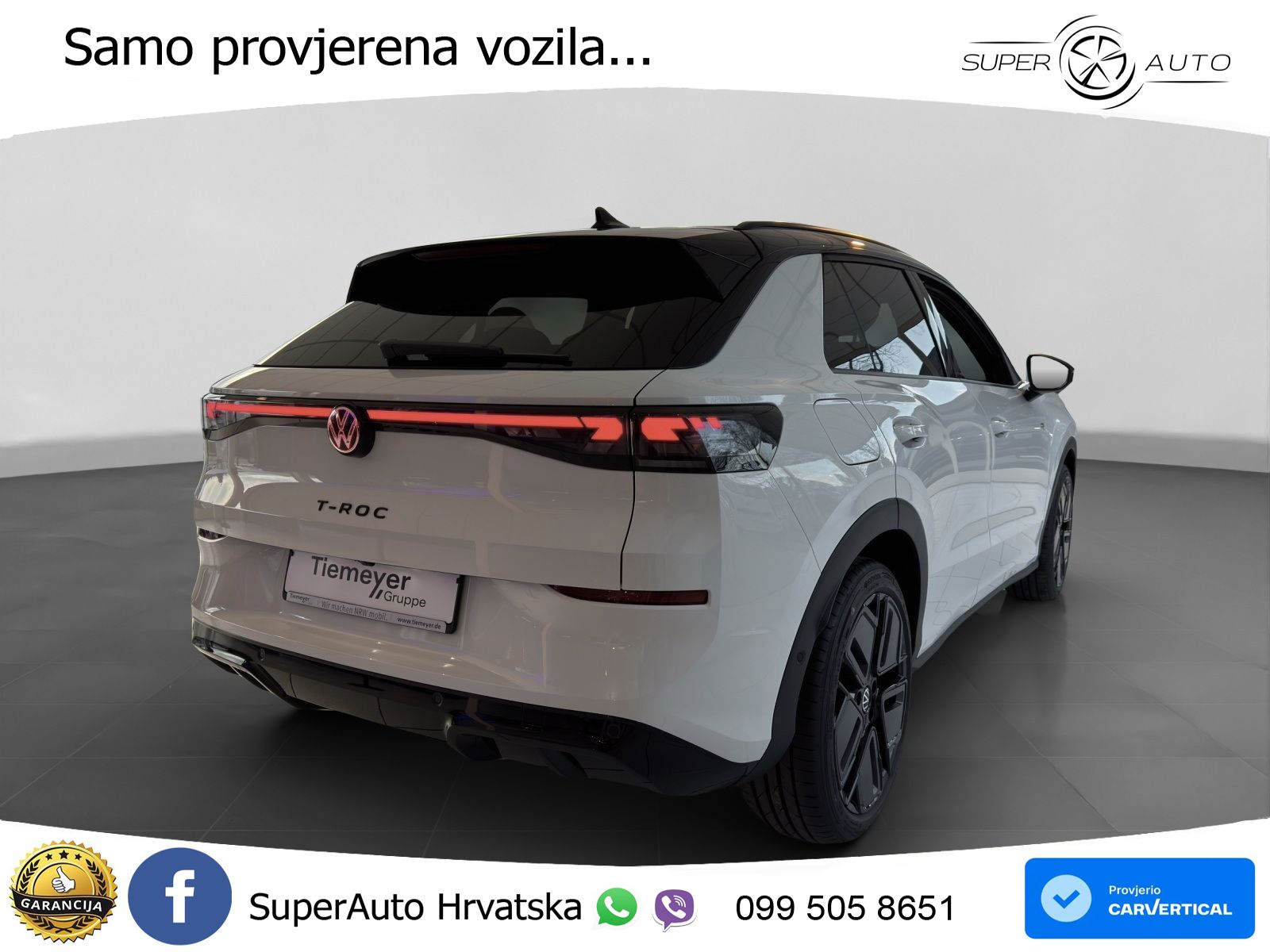 Volkswagen T-Roc 1.5 eTSI (150 KS)  DSG R-Line LED+GR SJED+ACC