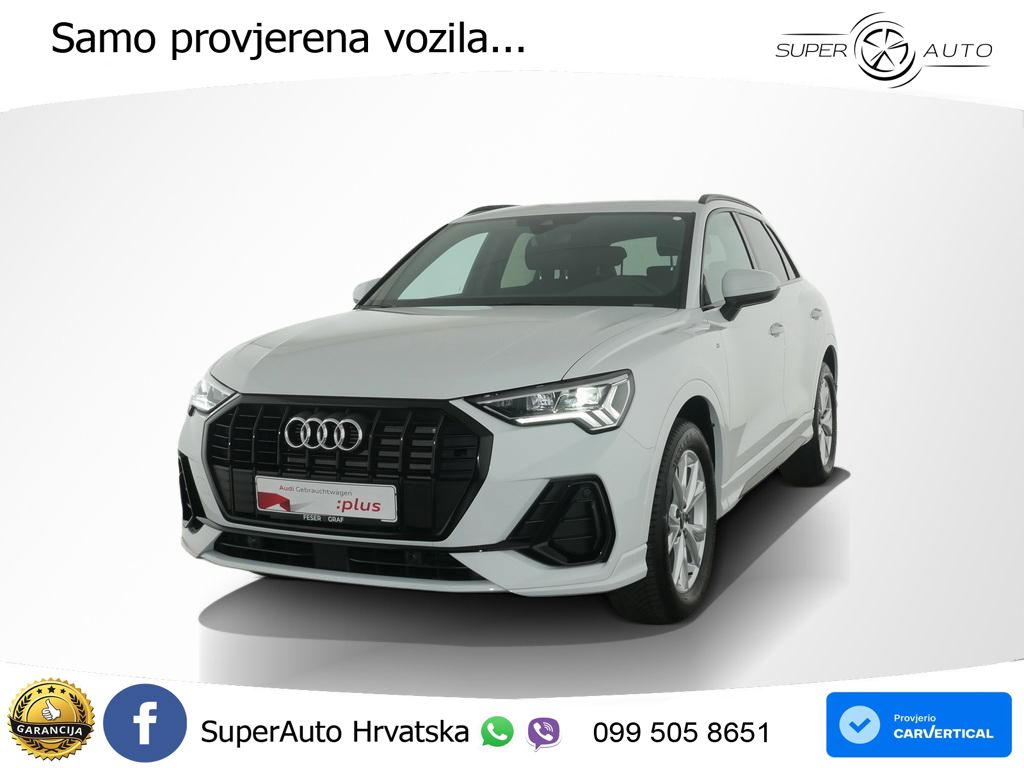 Audi Q3 35 TFSI (150 KS) S tronic S line LED+GR SJED+ACC