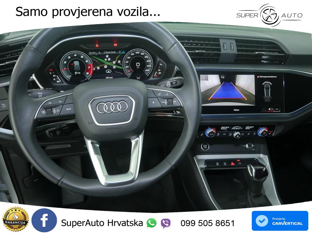 Audi Q3 35 TFSI (150 KS) S tronic S line LED+GR SJED+ACC