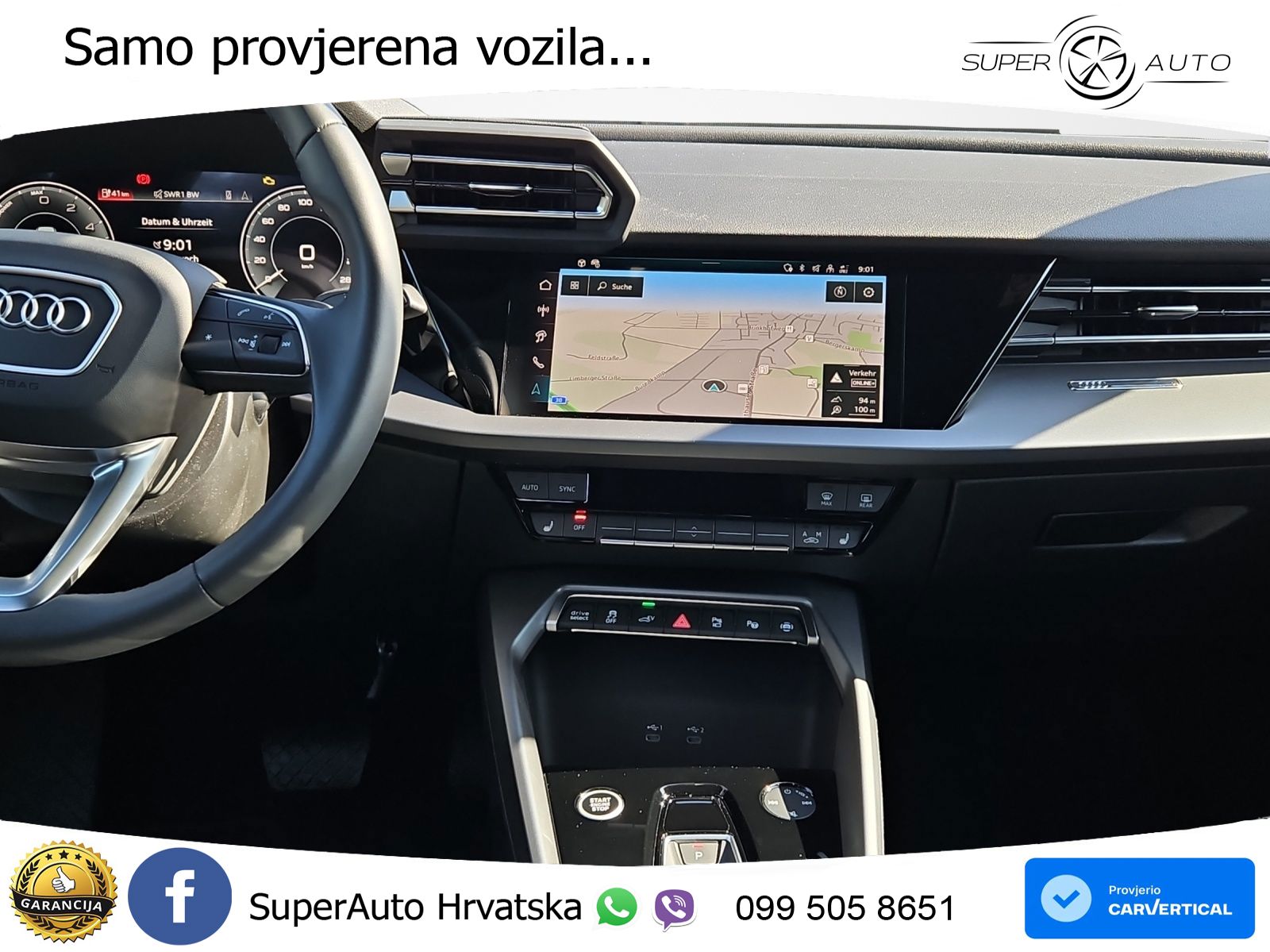 Audi A3 Sportback 40 TFSI e (204 KS) Plug-in Hybrid S tronic advanced LED+GR SJED+ACC