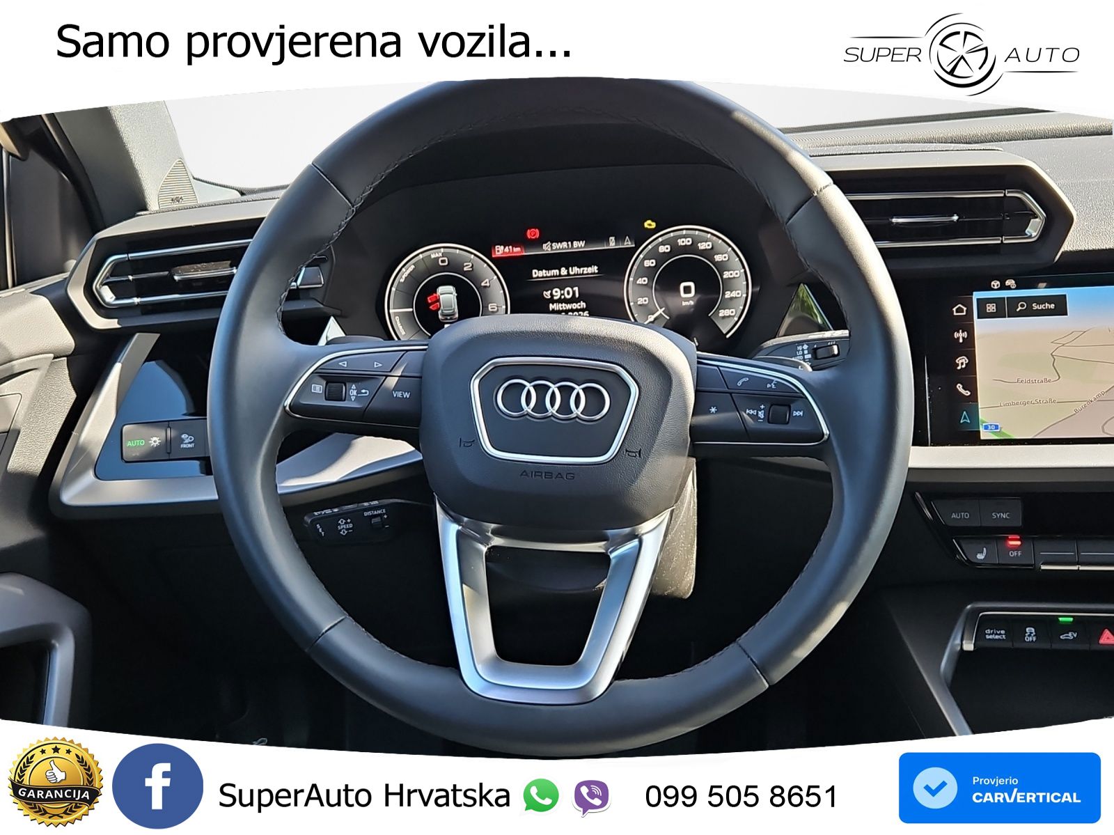 Audi A3 Sportback 40 TFSI e (204 KS) Plug-in Hybrid S tronic advanced LED+GR SJED+ACC