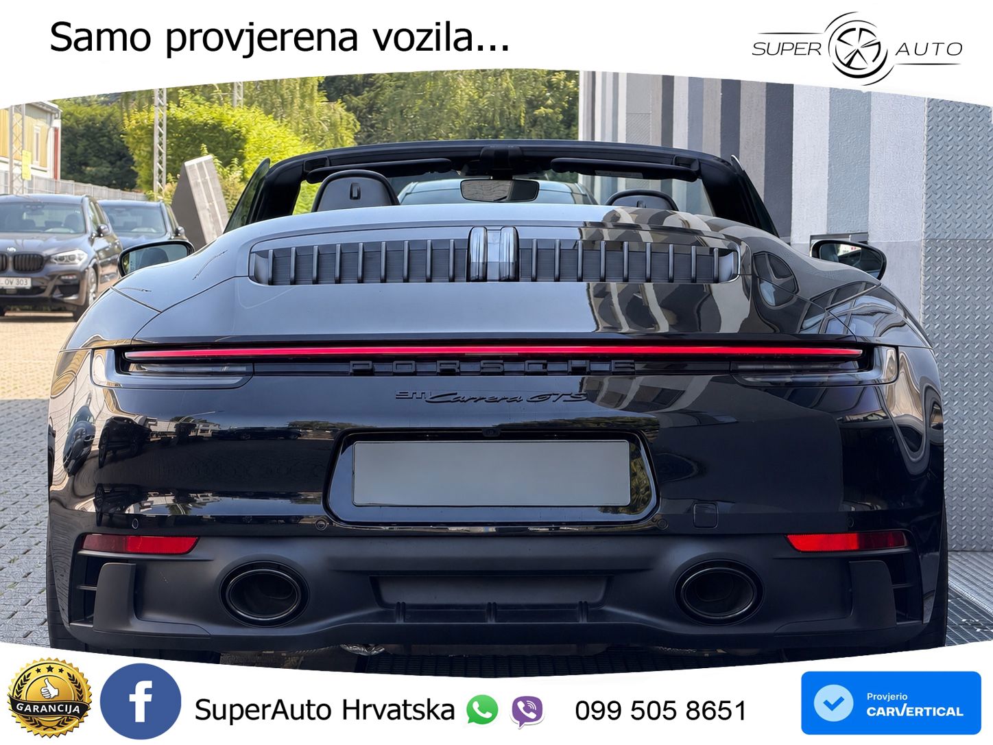 Porsche 911 Carrera GTS Cabriolet 3.0 (480 KS) PDK LED+GR SJED+ACC