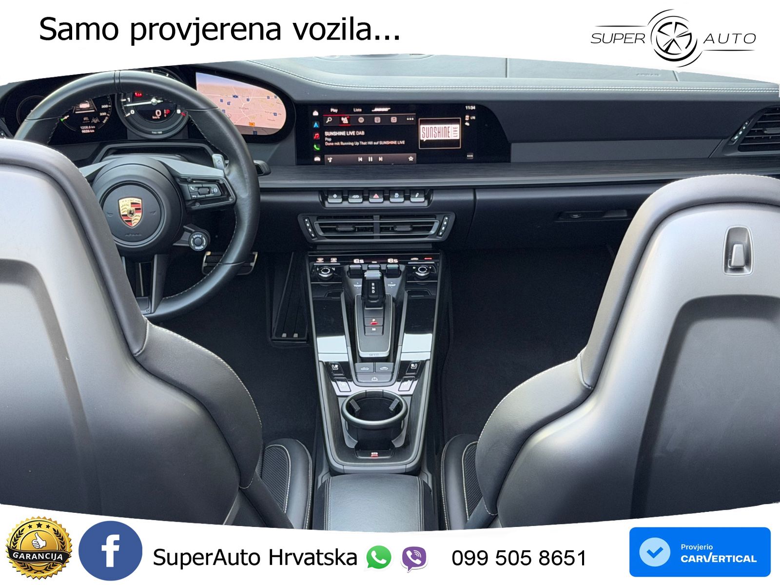 Porsche 911 Carrera GTS Cabriolet 3.0 (480 KS) PDK LED+GR SJED+ACC