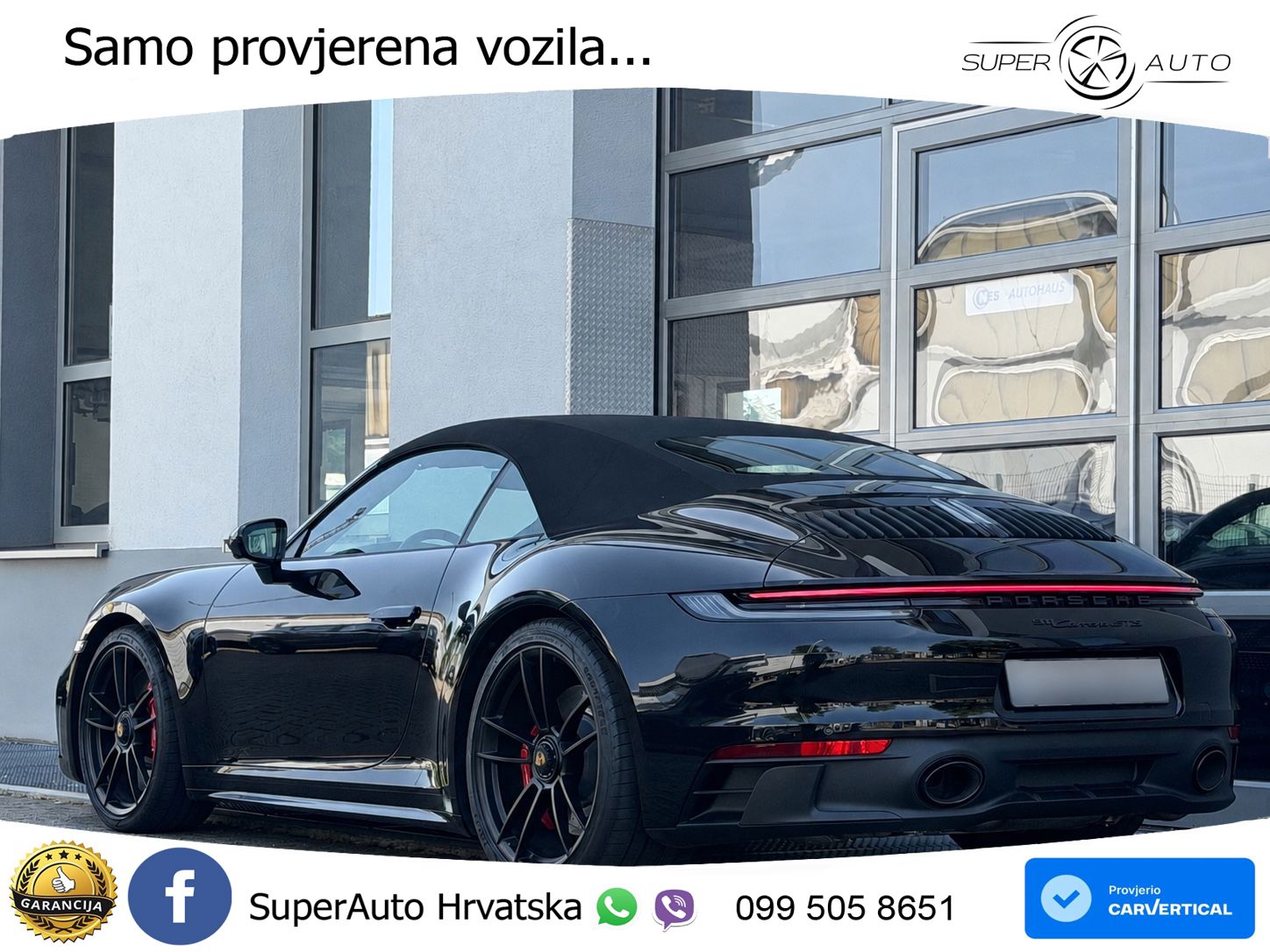 Porsche 911 Carrera GTS Cabriolet 3.0 (480 KS) PDK LED+GR SJED+ACC