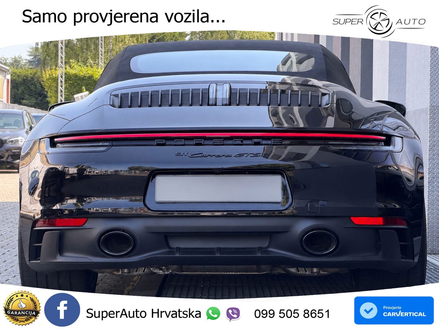 Porsche 911 Carrera GTS Cabriolet 3.0 (480 KS) PDK LED+GR SJED+ACC