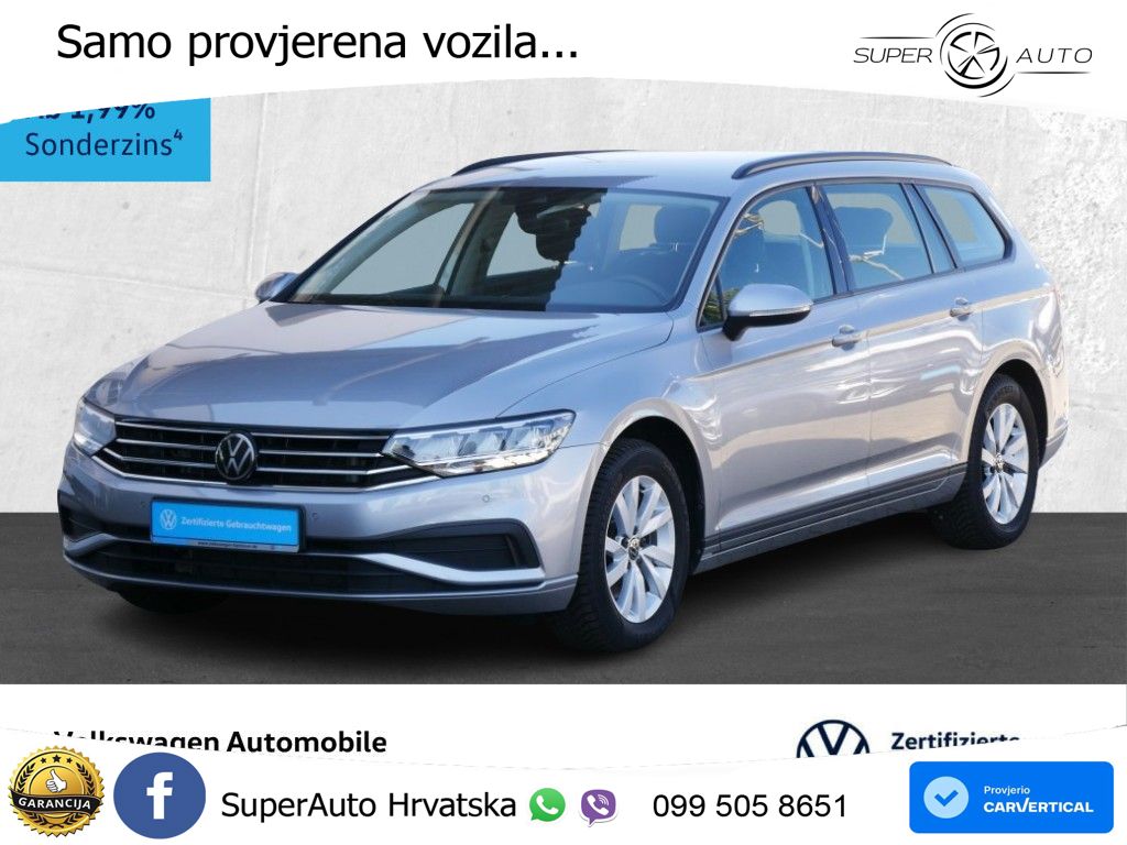 Volkswagen Passat Variant 1.5 TSI (150 KS) DSG ACT LED+GR SJED+ACC