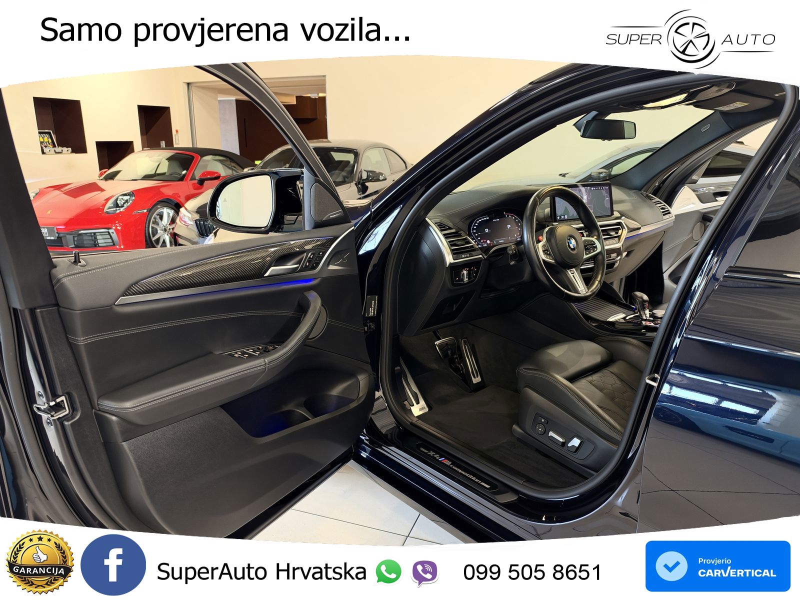 BMW X4 M Competition 3.0 (510 KS) xDrive Steptronic ACC+HEAD+4xGR SJED+360+PANO