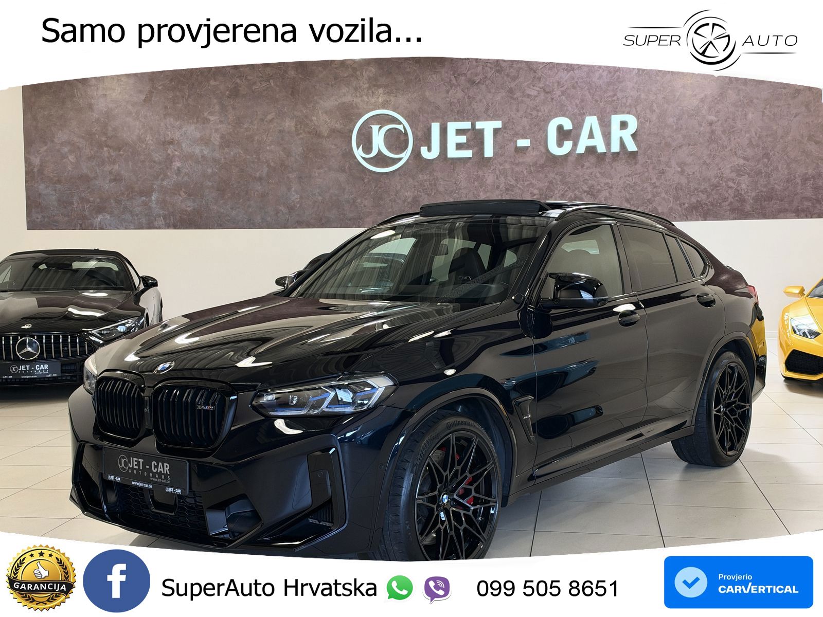 BMW X4 M Competition 3.0 (510 KS) xDrive Steptronic ACC+HEAD+4xGR SJED+360+PANO