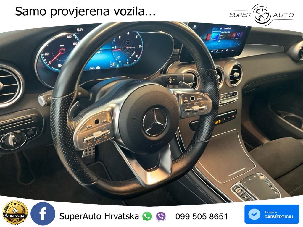 Mercedes GLC 220d (194 KS) 4MATIC G-TRONIC AMG LED+GR SJED+ACC