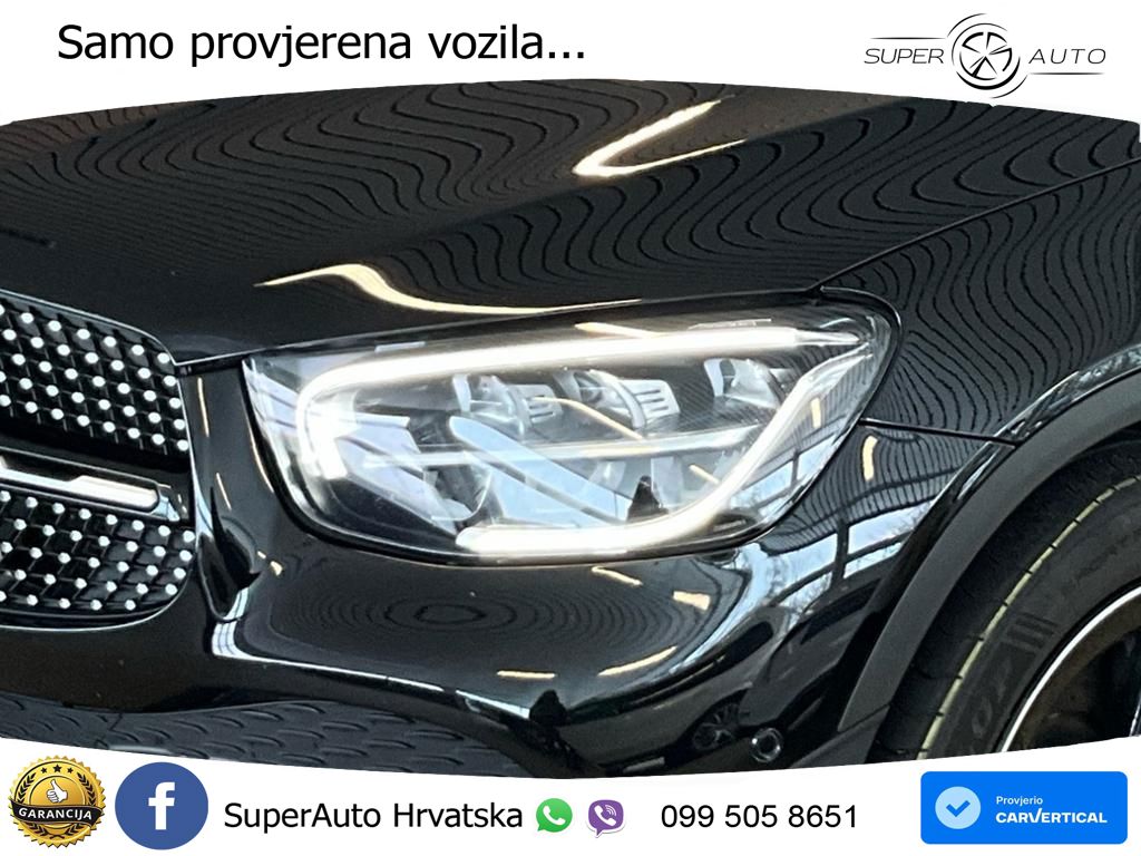 Mercedes GLC 220d (194 KS) 4MATIC G-TRONIC AMG LED+GR SJED+ACC