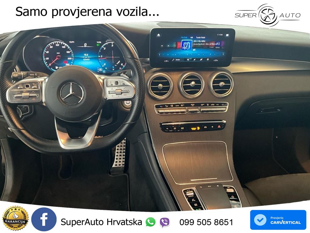 Mercedes GLC 220d (194 KS) 4MATIC G-TRONIC AMG LED+GR SJED+ACC