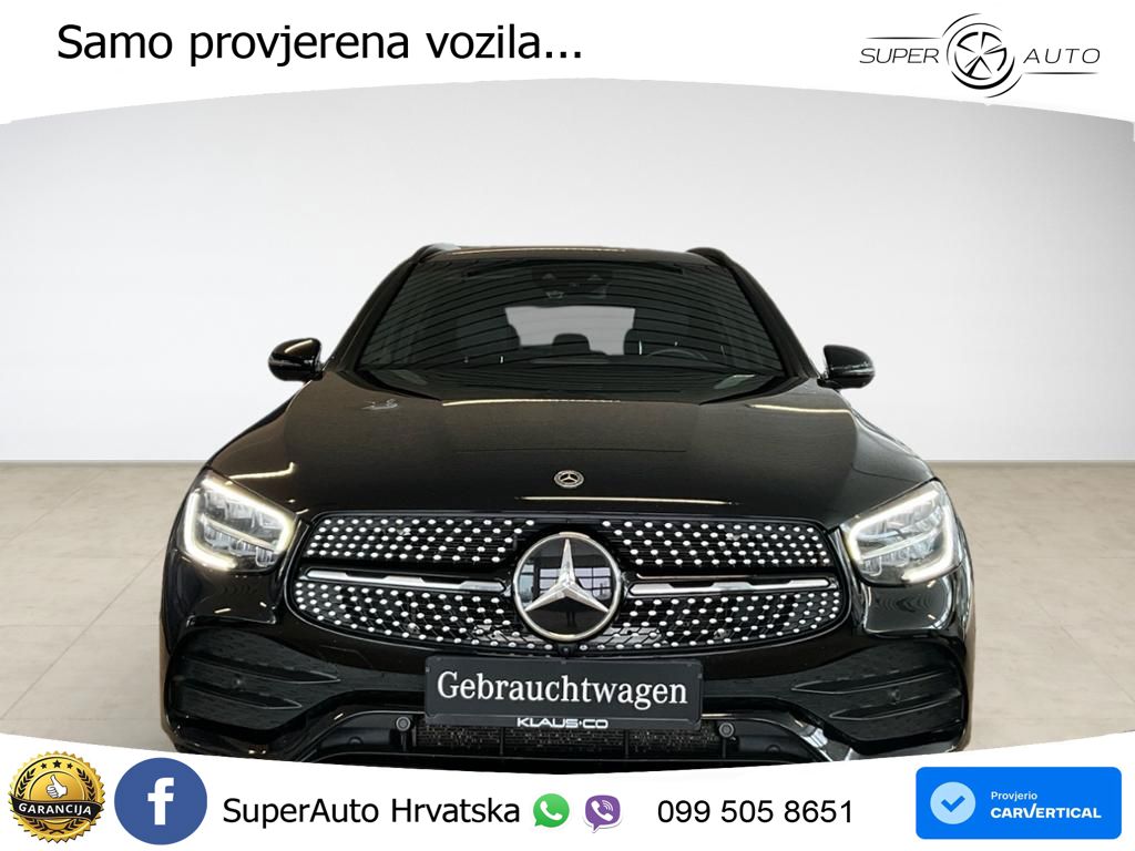 Mercedes GLC 220d (194 KS) 4MATIC G-TRONIC AMG LED+GR SJED+ACC
