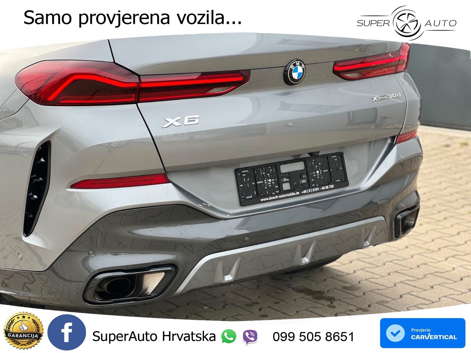 BMW X6 30d (298 KS) xDrive Steptronic M Sport LED+GR SJED+ACC