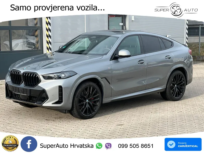 BMW X6 30d (298 KS) xDrive Steptronic M Sport LED+GR SJED+ACC