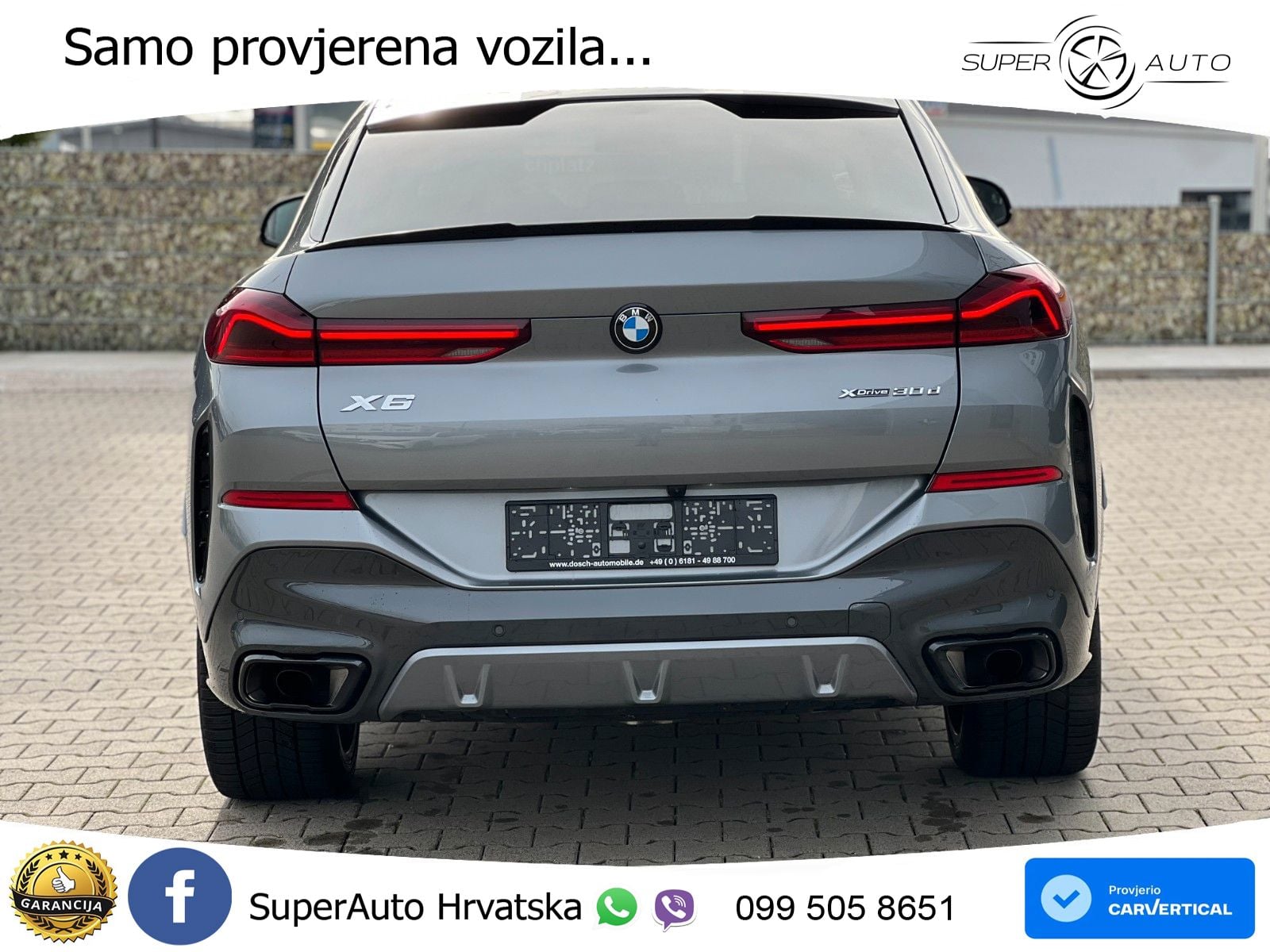 BMW X6 30d (298 KS) xDrive Steptronic M Sport LED+GR SJED+ACC