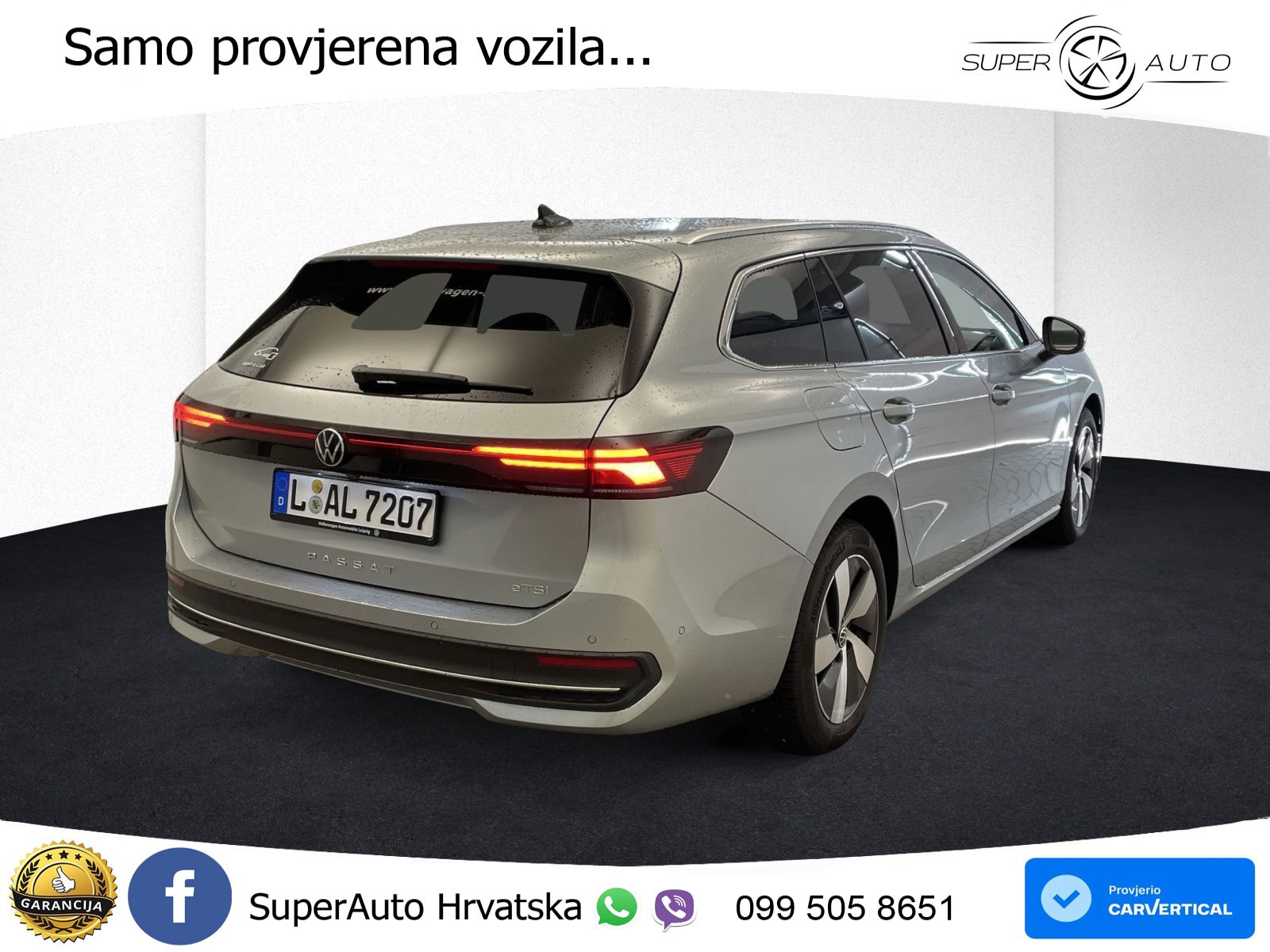 Volkswagen Passat Variant 1.5 eTSI (150 KS) DSG Business LED+GR SJED+ACC