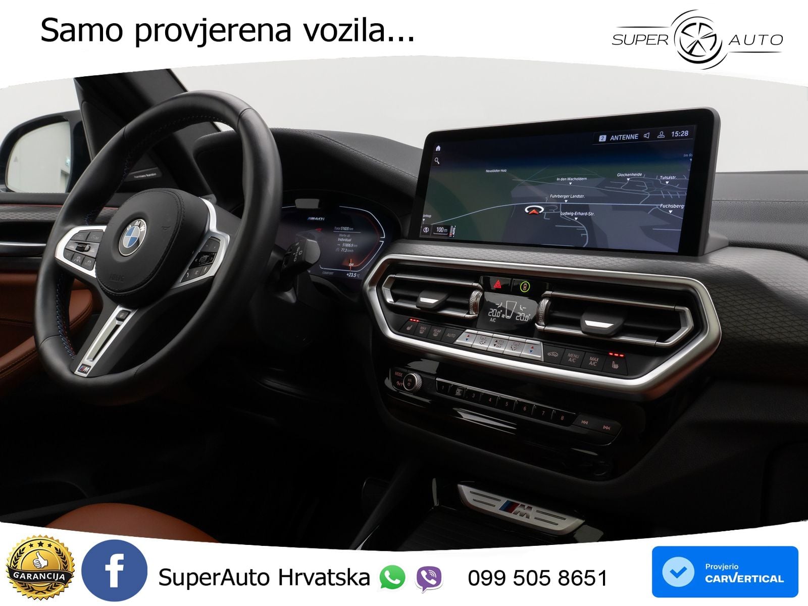 BMW X3 M40i xDrive Steptronic LED+GR SJED+ACC