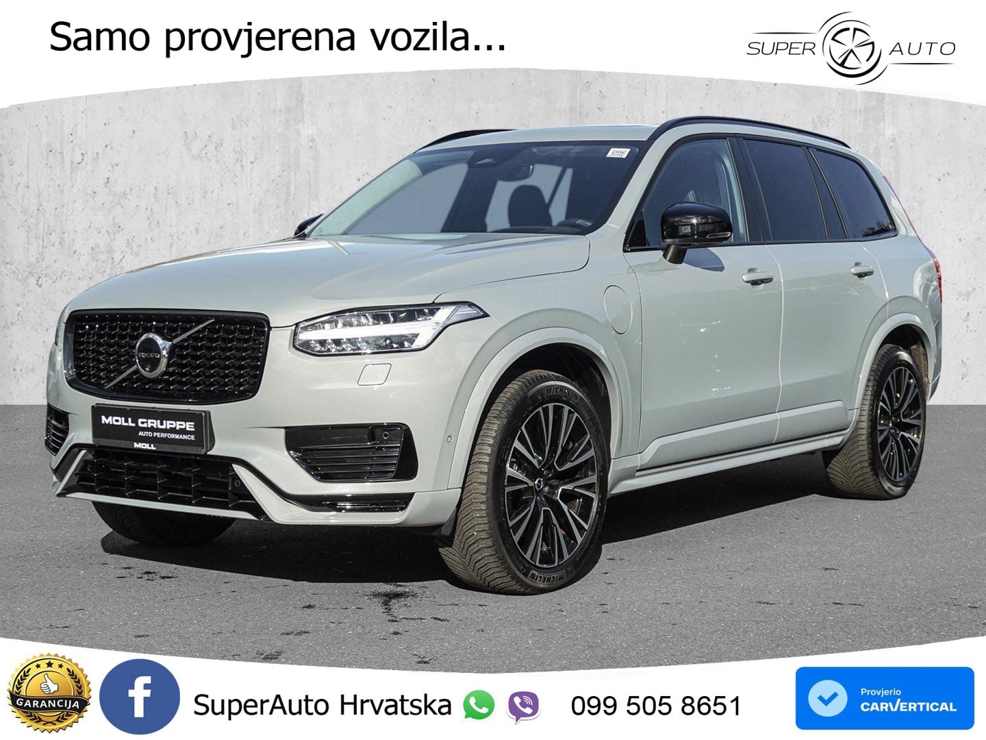 Volvo XC90 2.0 T8 AWD Automatic ACC+HEAD+4xGR SJED+360+PANO