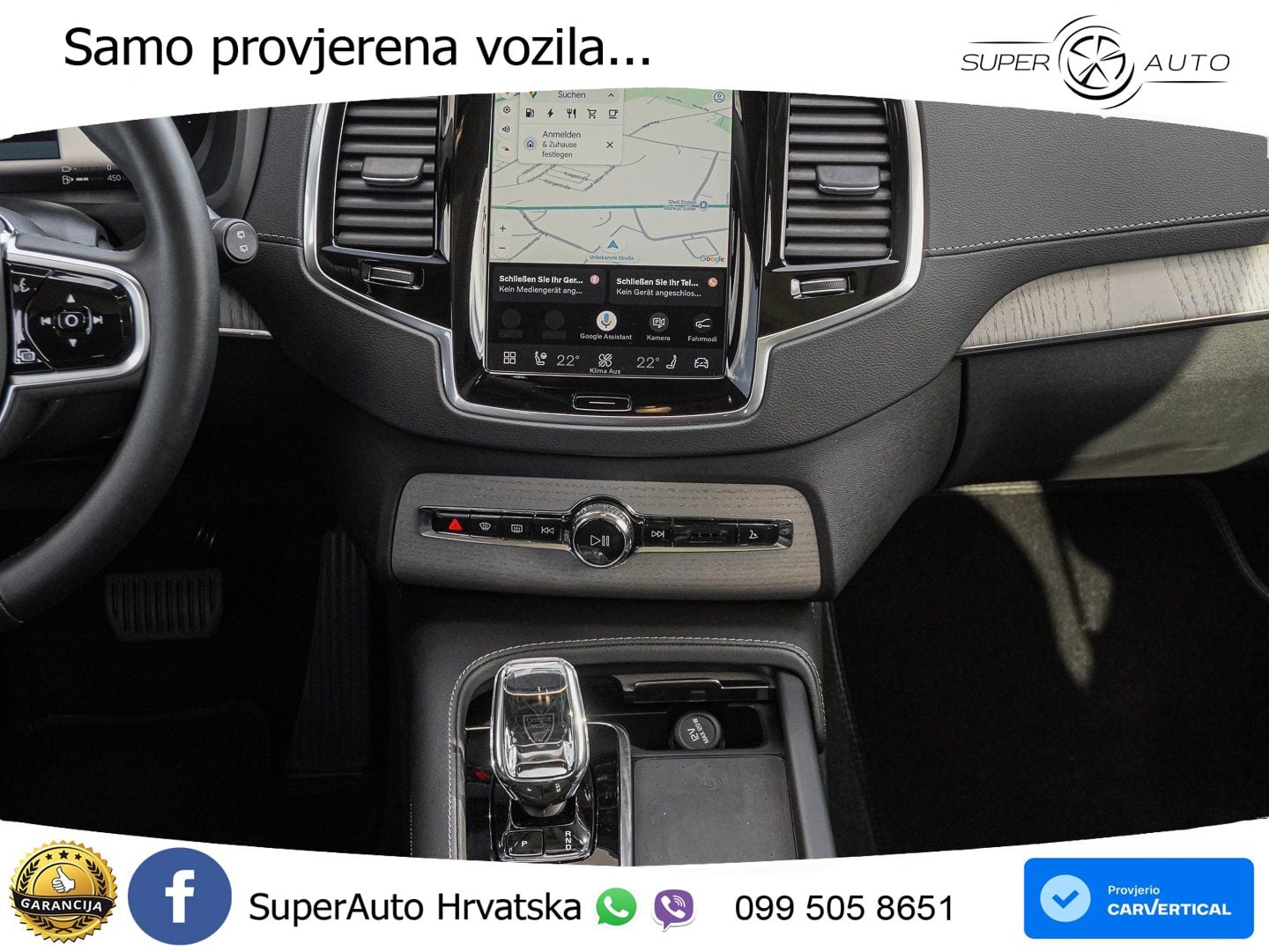 Volvo XC90 2.0 T8 AWD Automatic ACC+HEAD+4xGR SJED+360+PANO