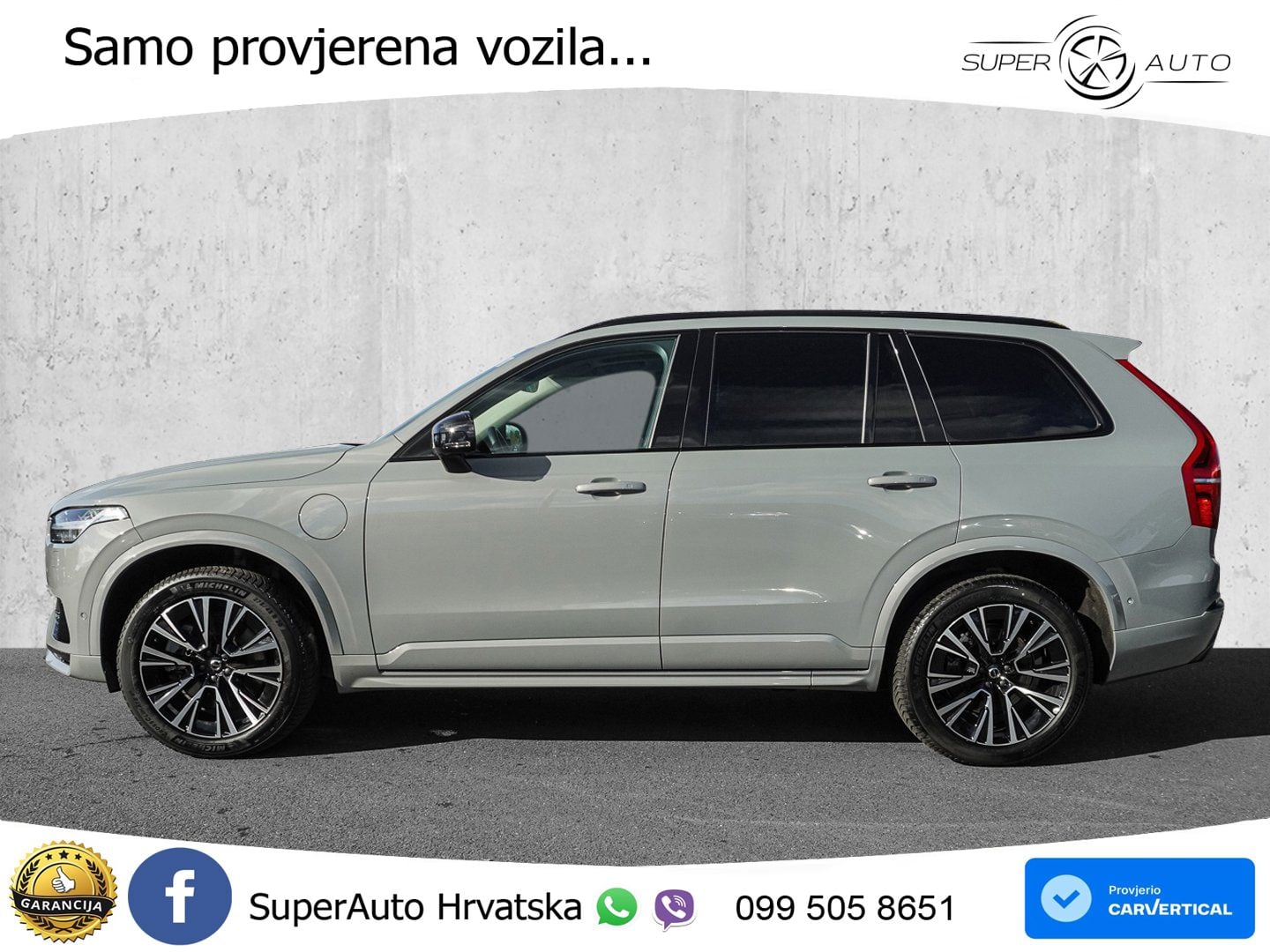 Volvo XC90 2.0 T8 AWD Automatic ACC+HEAD+4xGR SJED+360+PANO