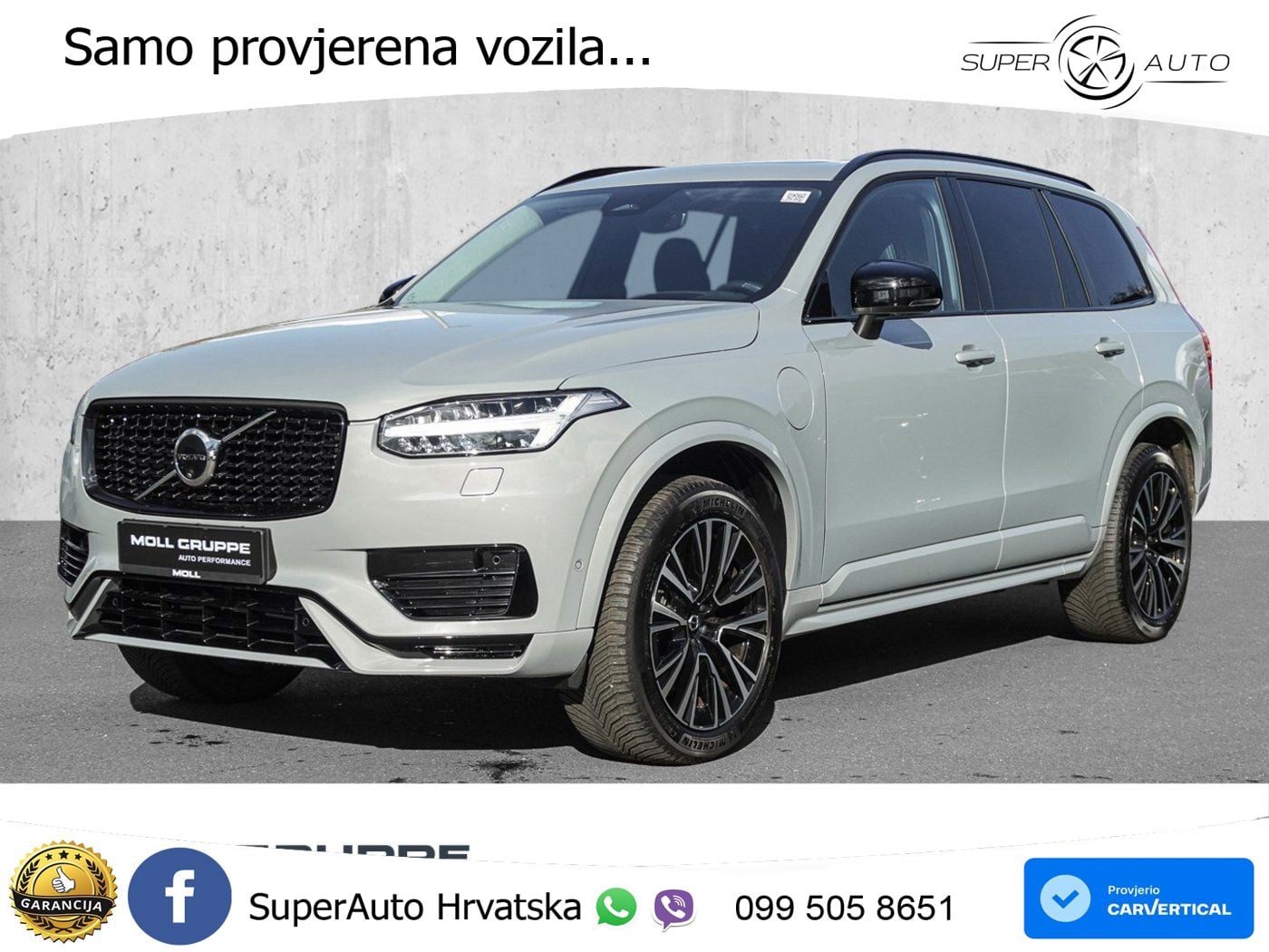 Volvo XC90 2.0 T8 AWD Automatic ACC+HEAD+4xGR SJED+360+PANO