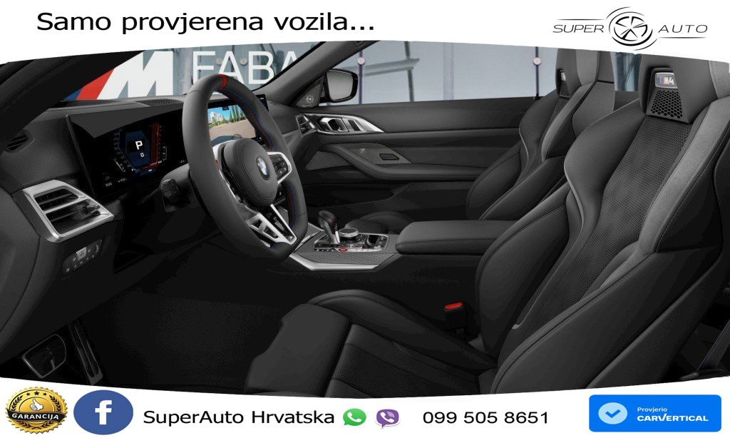 BMW M4 Convertible Competition 3.0 (530 KS) xDrive Steptronic LED+GR SJED+ACC