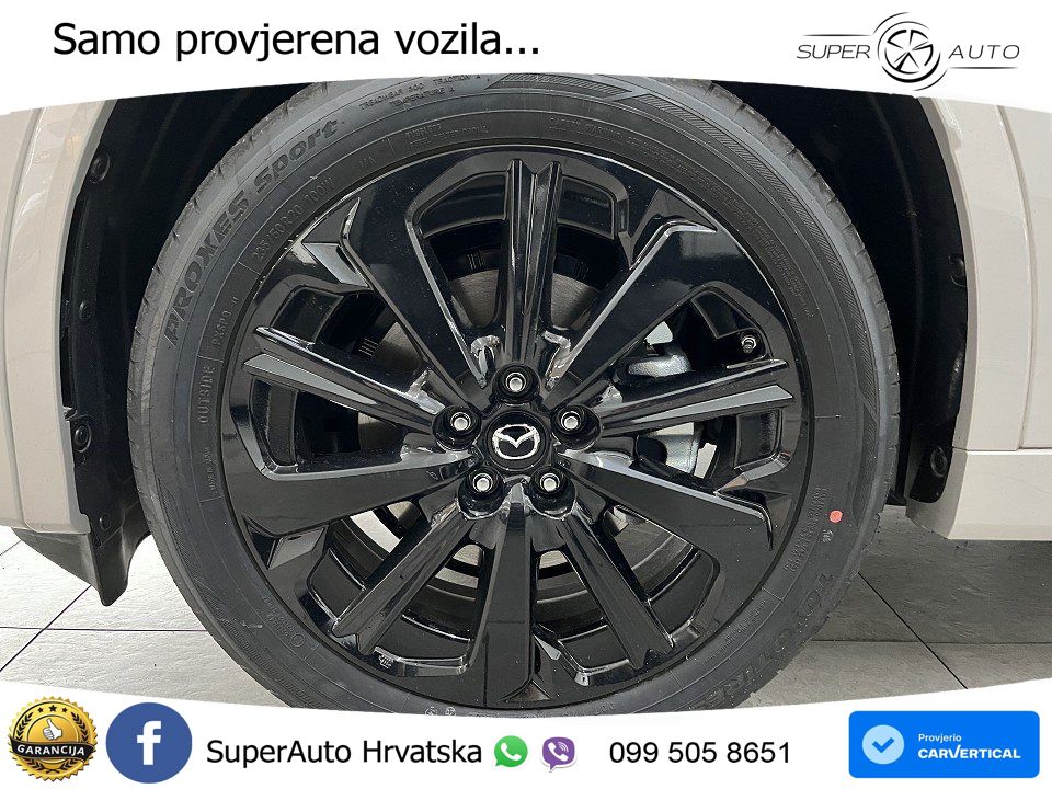 Mazda CX-60 3.3 e-Skyactiv D (254 KS) AWD Automatic LED+ACC