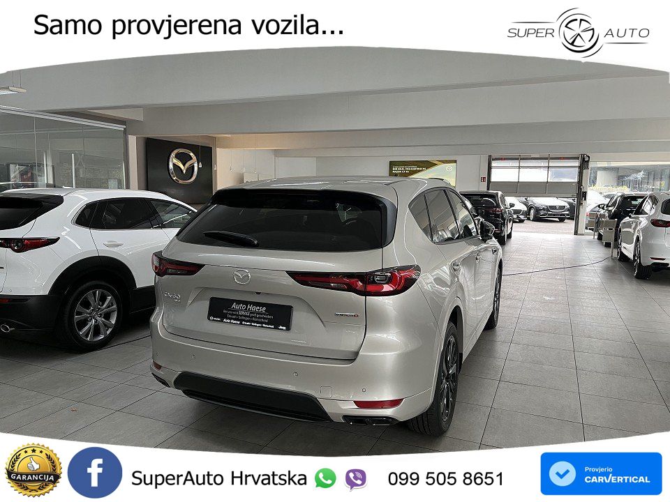 Mazda CX-60 3.3 e-Skyactiv D (254 KS) AWD Automatic LED+ACC