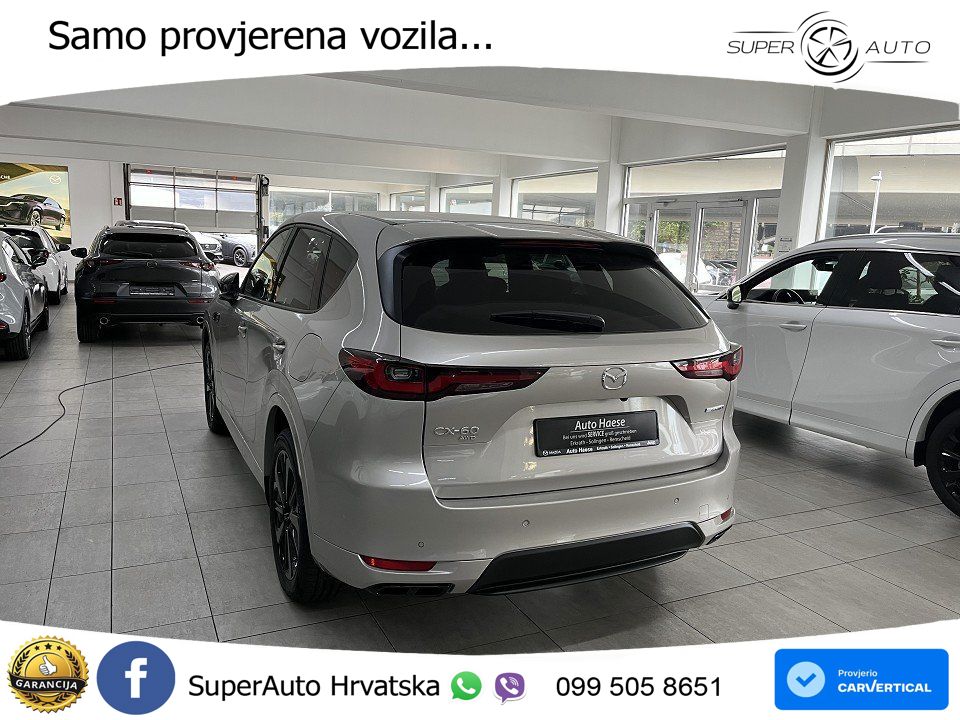 Mazda CX-60 3.3 e-Skyactiv D (254 KS) AWD Automatic LED+ACC