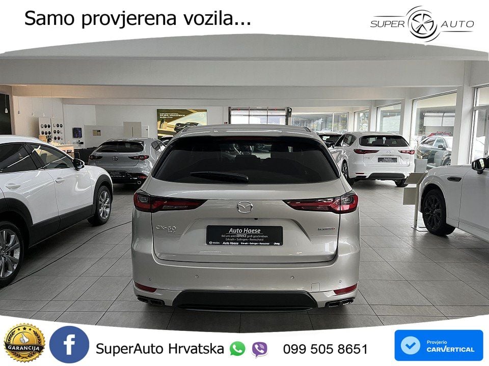 Mazda CX-60 3.3 e-Skyactiv D (254 KS) AWD Automatic LED+ACC
