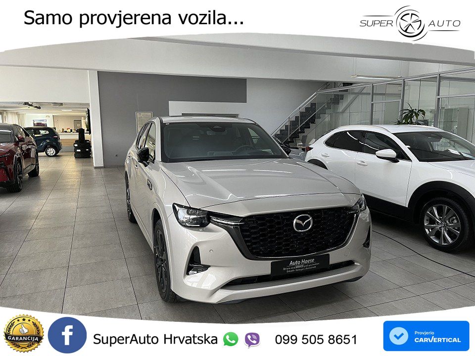 Mazda CX-60 3.3 e-Skyactiv D (254 KS) AWD Automatic LED+ACC