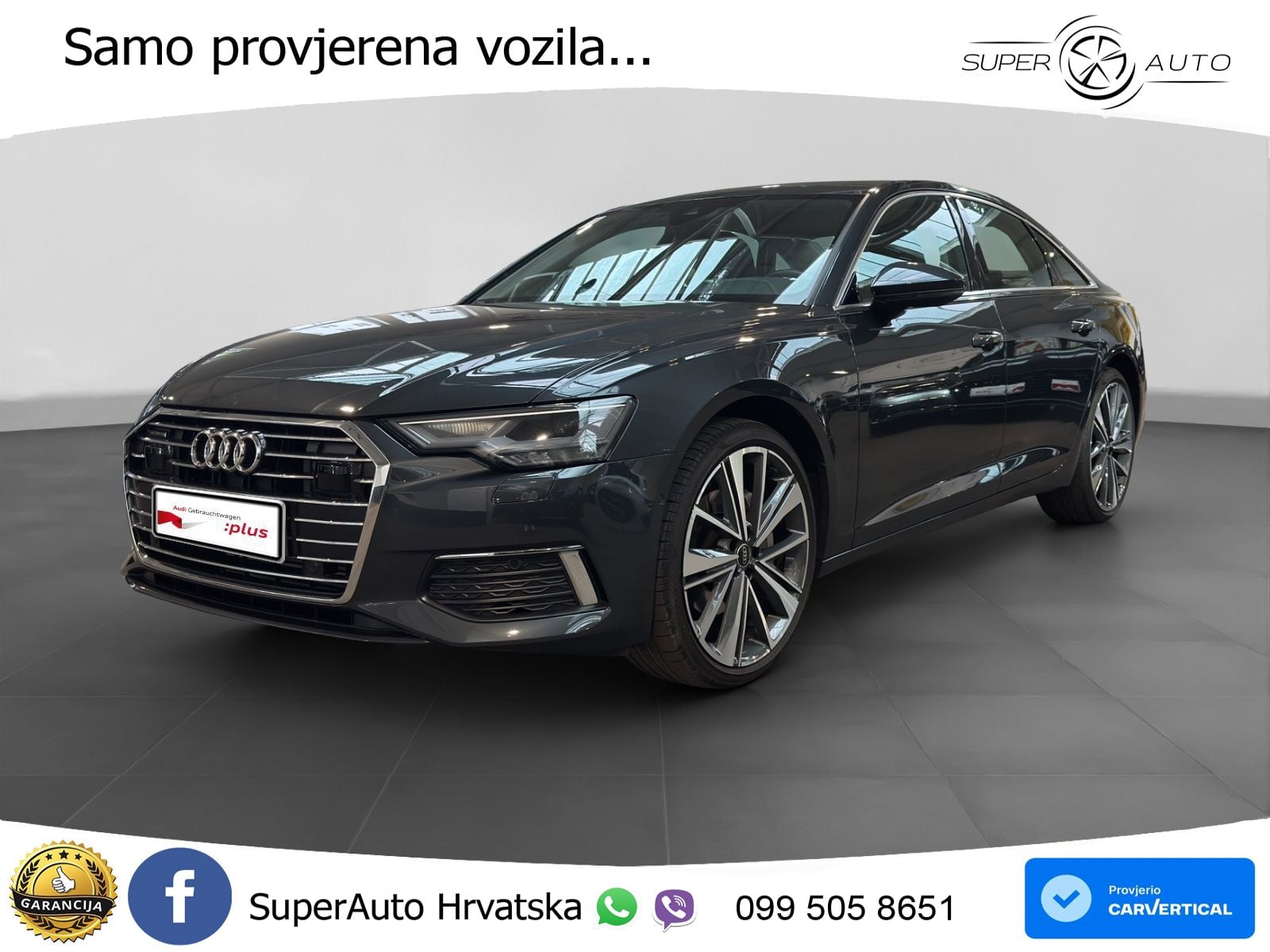 Audi A6 45 TFSI (265 KS) quattro ultra S tronic LED+GR SJED+ACC